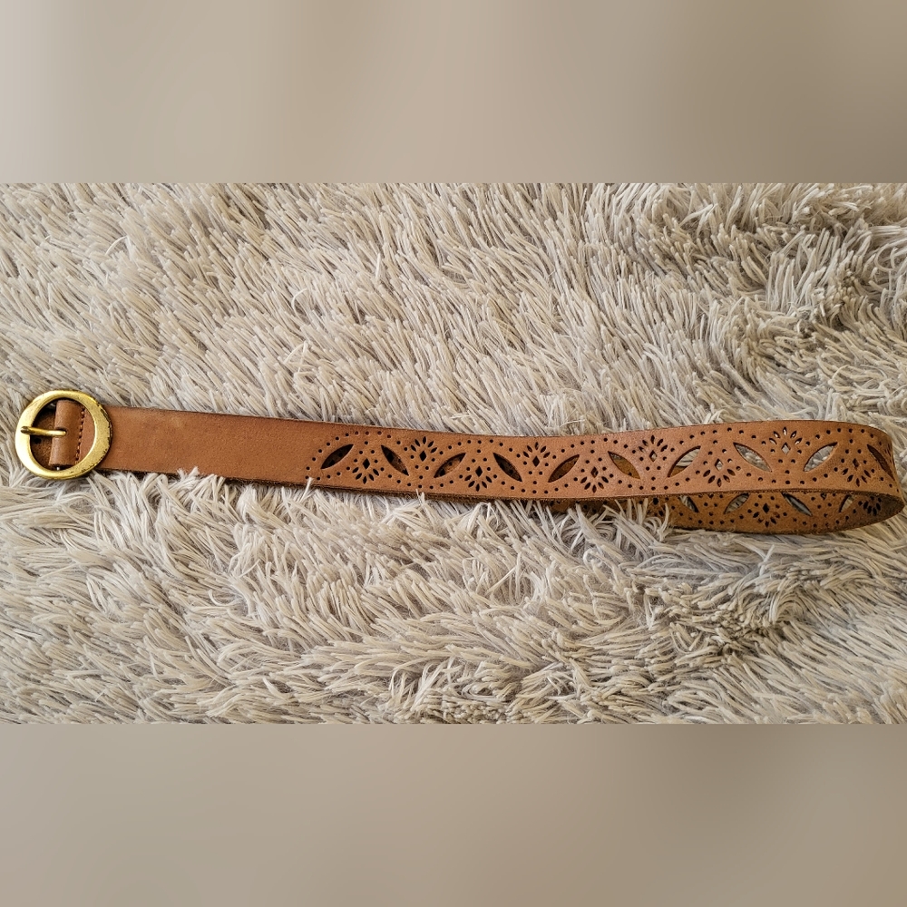 Lucky Brand Brown Leather Belt